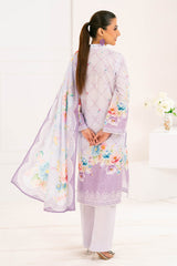 UAE-3 Piece Printed Lawn Suit