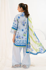 UAE-3 Piece Printed Lawn Suit