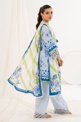 UAE-3 Piece Printed Lawn Suit