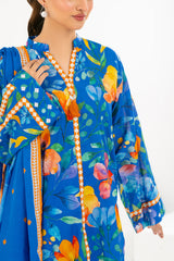 UAE-3 Piece Printed Lawn Suit