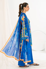 UAE-3 Piece Printed Lawn Suit