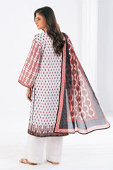 UAE-3 Piece Printed Lawn Suit