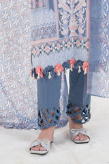 UAE-3 Piece Printed Lawn Suit