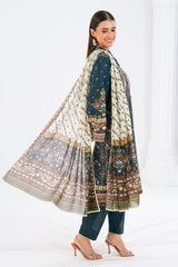 UAE-3 Piece Printed Lawn Suit