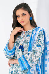 UAE-3 Piece Printed Lawn Suit