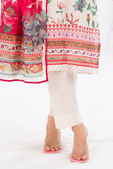 UAE-3 Piece Printed Lawn Suit