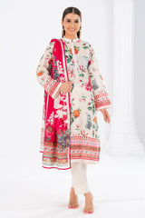 UAE-3 Piece Printed Lawn Suit