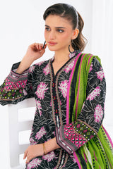UAE-3 Piece Printed Lawn Suit
