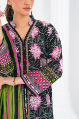 UAE-3 Piece Printed Lawn Suit