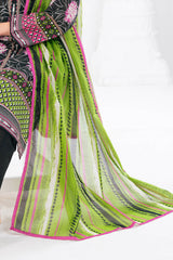 UAE-3 Piece Printed Lawn Suit