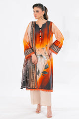 UAE-3 Piece Printed Lawn Suit