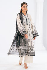 UAE-3 Piece Printed Lawn Suit