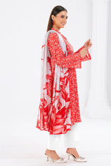 UAE-3 Piece Printed Lawn Suit