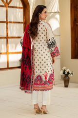 UAE-3 Piece Printed Lawn Suit