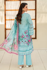 UAE-3 Piece Printed Lawn Suit