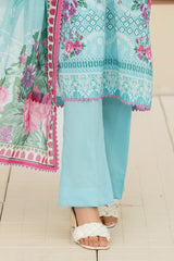 UAE-3 Piece Printed Lawn Suit