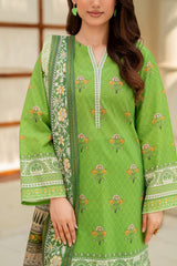 UAE-3 Piece Printed Lawn Suit