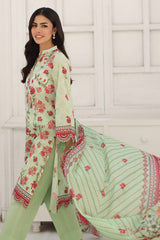 UAE-3 Piece Printed Lawn Suit