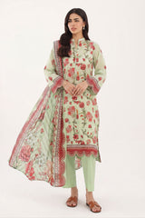 UAE-3 Piece Printed Lawn Suit