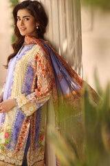 UAE-3 Piece Printed Lawn Suit