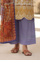 UAE-3 Piece Printed Lawn Suit
