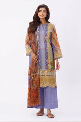 UAE-3 Piece Printed Lawn Suit