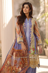 UAE-3 Piece Printed Lawn Suit