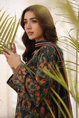 UAE-3 Piece Printed Lawn Suit