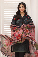 UAE-3 Piece Printed Lawn Suit