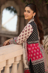 UAE-3 Piece Printed Lawn Suit