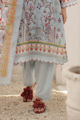 UAE-3 Piece Printed Lawn Suit