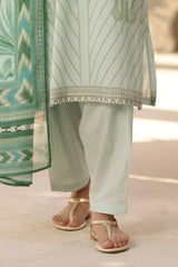 UAE-3 Piece Printed Lawn Suit