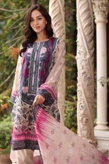 UAE-3 Piece Printed Lawn Suit with Printed Lawn Dupatta
