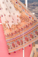 UAE-3 Piece Printed Lawn Suit with Printed Lawn Dupatta
