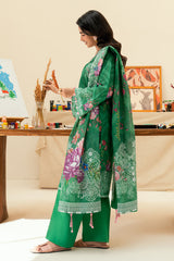 UAE-3 Piece Printed Lawn Suit SD-52166