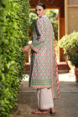 UAE-3 Piece Printed Lawn Suit with Dupatta SD-52261