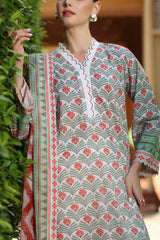 UAE-3 Piece Printed Lawn Suit with Dupatta SD-52261
