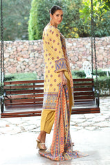 UAE-3 Piece Printed Lawn Suit with Dupatta SD-52262