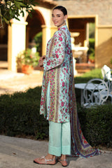 UAE-3 Piece Printed Lawn Suit with Dupatta SD-52263
