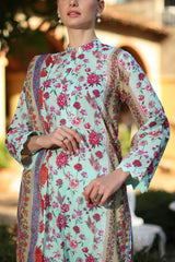 UAE-3 Piece Printed Lawn Suit with Dupatta SD-52263