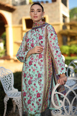UAE-3 Piece Printed Lawn Suit with Dupatta SD-52263