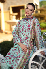 UAE-3 Piece Printed Lawn Suit with Dupatta SD-52263