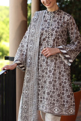 UAE-3 Piece Printed Lawn Suit with Dupatta SD-52265