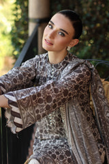 UAE-3 Piece Printed Lawn Suit with Dupatta SD-52265