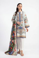 UAE-3 Piece Printed Lawn Suit with Dupatta SD-52266