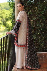 UAE-3 Piece Printed Lawn Suit with Dupatta SD-52274
