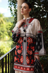 UAE-3 Piece Printed Lawn Suit with Dupatta SD-52274