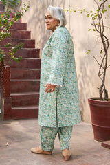UAE-1 Piece Printed Lawn Shirt SL-52056