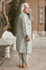 UAE-1 Piece Printed Lawn Shirt SL-62008