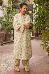 UAE-1 Piece Printed Lawn Shirt SL-62009